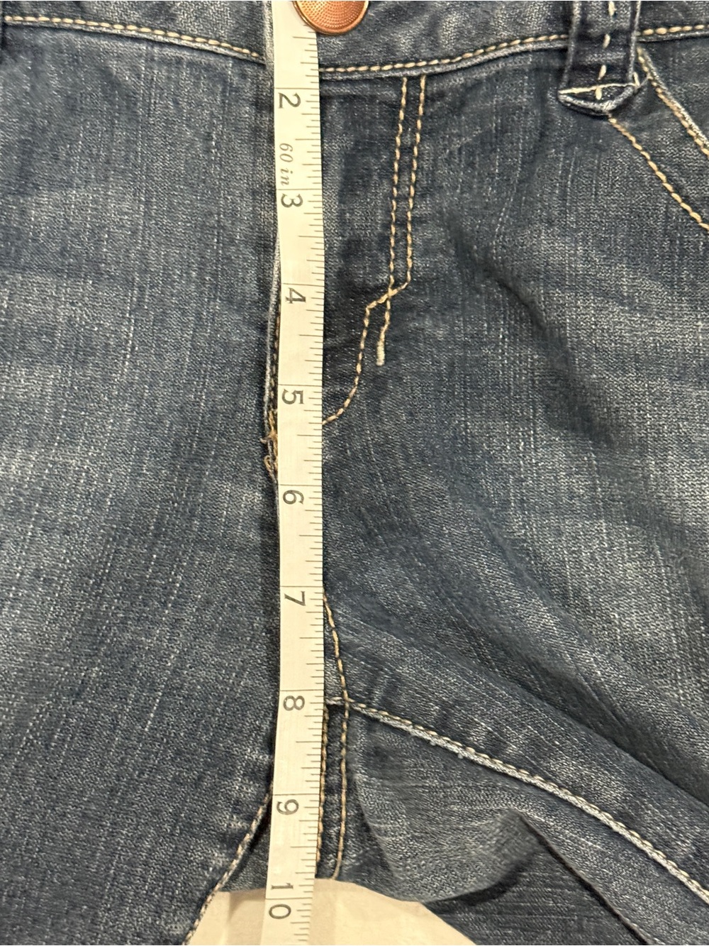 Candies girls jeans Vintage Y2K denim jeans by Candies junior size 9 flare - Picture 7 of 9